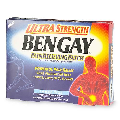 Johnson & Johnson Ultra Strength BENGAY Patch 08149 - 36.0 Each - MDL-JIP08149