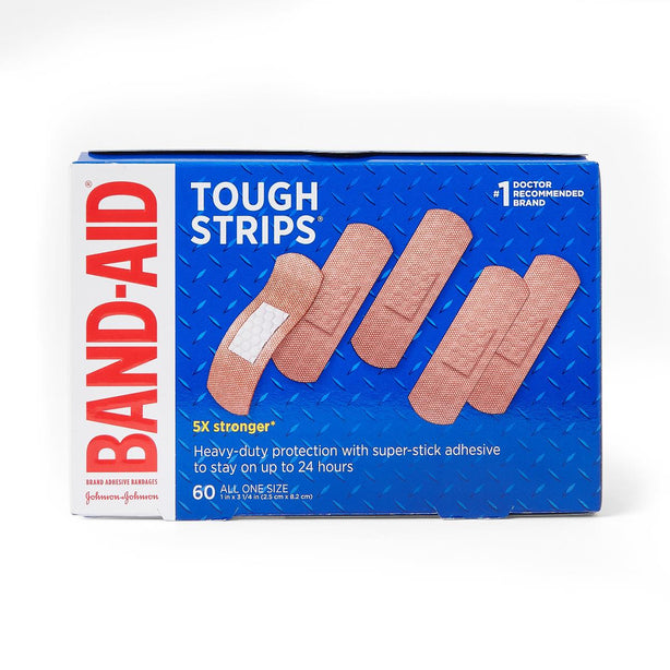 Johnson & Johnson BAND-AID Tough-Strips Fabric Bandage 115567 - 1.0 Each