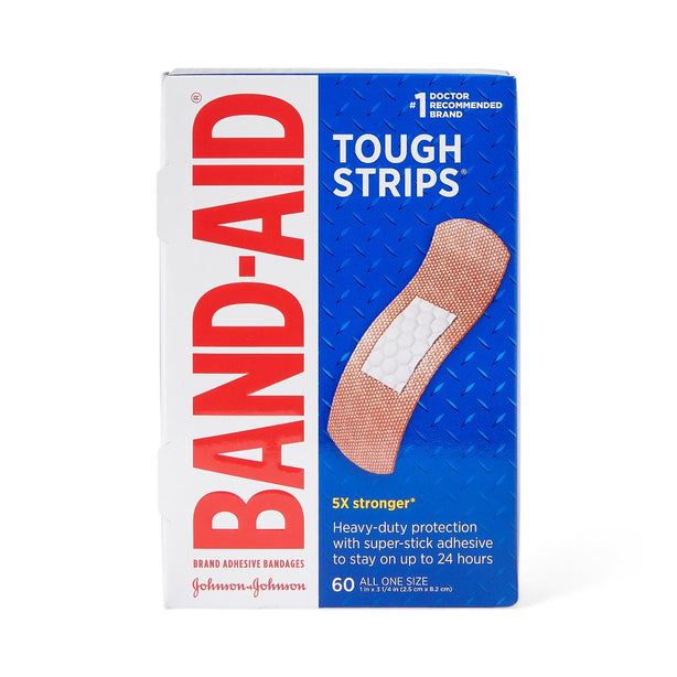 Johnson & Johnson BAND-AID Tough-Strips Fabric Bandage 115567 - 1.0 Each