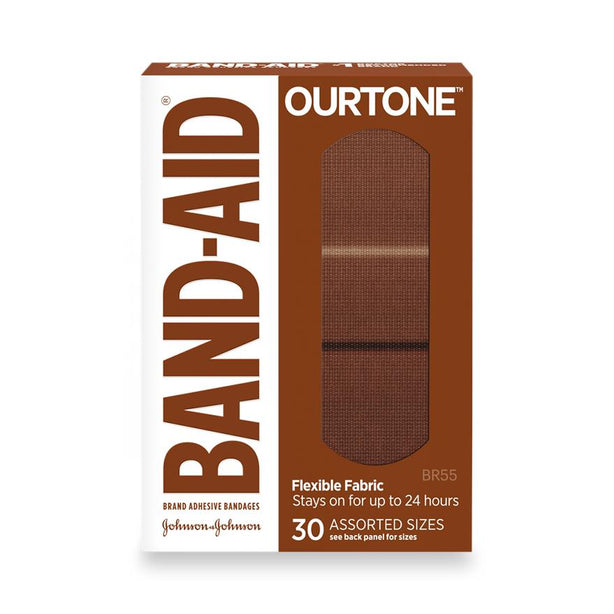 Johnson & Johnson Band-Aid Ourtone Adhesive Bandages 119586 - 1.0 box