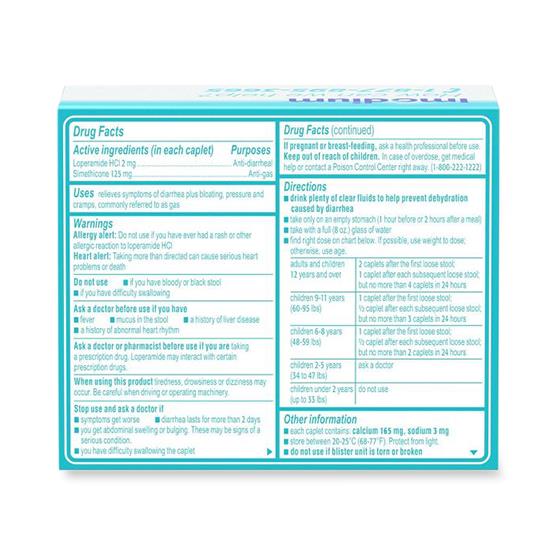 Johnson & Johnson Imodium Multisymptom Caplets 21212 - 1.0 Each