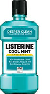 Johnson with Alcohol Listerine Antiseptic Mouthwash, Cool Mint, 1 gal. - 42750 - 2 Each