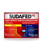 Johnson & Johnson Sudafed PE Sinus Tablets 300450113214 72.0 Each-MDL-JIP450113214
