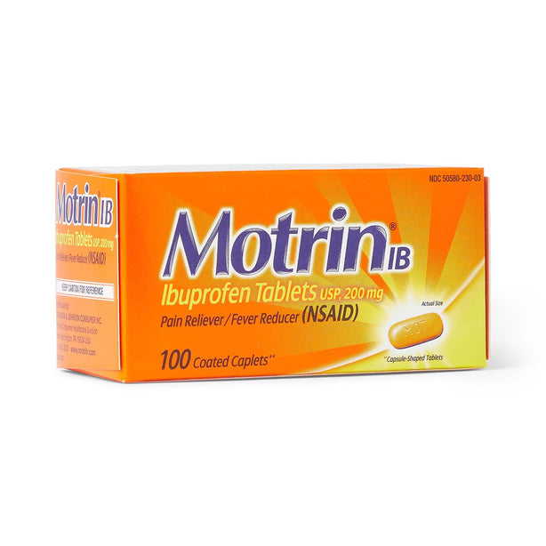 Johnson & Johnson Motrin Ibuprofen Pain Reliever 48101 - 48.0 Each