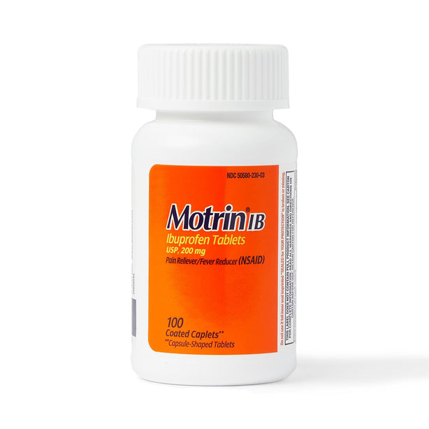 Johnson & Johnson Motrin Ibuprofen Pain Reliever 48101 - 48.0 Each