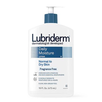 Johnson & Johnson Lubriderm Daily Moisture Lotions 48323 12.0 Each-MDL-JIP48323