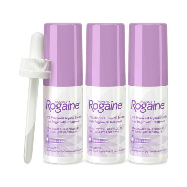 JOHNSON & JOHNSON Women's Rogaine 2% Minoxidil Solution 78020 6 Each - MDL-JIP78020