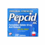 Johnson Original Strength 87230 Pepcid AC Tablet, Original-Strength, 30 Tablets / Box - MDL-JIP87230 - 36 Bottle