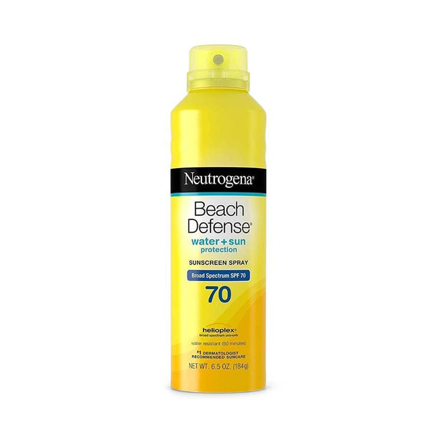Johnson Ultra Sheer Sunscreen Neutrogena Beach Defense Spray, SPF 70, 6.5 fl. Oz. - 87274 - 1 Each