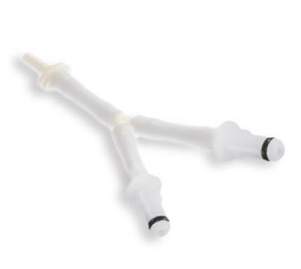 Y Adapter with 1T Male Micro Plug, 2T Neo Snap, GE Blood Pressure Cuff - 2059290-002 - 10 Each
