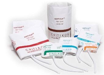 Ge Soft BP 2306 Vinyl Blood Pressure Cuff with 1-Tube, Bayonet Style, Adult - MDL-JLC2306BX - 20 Each