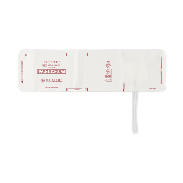 Ge Soft-Cuf Blood Pressure Cuff with Dinaclick Connector, Large Adult - SFT-A3-2A-5S - 20 Each