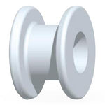 Jedmed Fluoroplastic Collar Buttons - 38-1500 - 10 Each - MDL-JMD381500