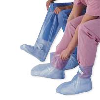 PEDIDRY Plastic Shoe Covers - PD-945-L - 50 Pair - MDL-JNGPD945L