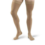 Bsn Medical Closed-Toe High-Stockings Jobst Thigh-High Compression Stockings, Closed Toe, 15 mmHg to 20 mmHg, Beige, Petite, Size S (Ankle: 7" to 8.25"; Calf: 11" to 15"; Thigh: 15.75" to 24-3/8") - 114040