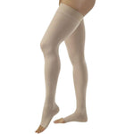 Bsn Medical Jobst Thigh-High Relief Compression Stockings, 30-40 mmHg, Open Toe, Thigh High, Beige, Size S Regular - 114204