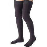 Bsn Medical Jobst Thigh-High Relief Compression Stockings, 20-30 mmHg, Closed Toe, Thigh High, Black, Size S Regular - 114212