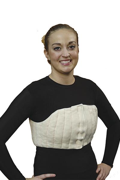 Bsn Medical Jobst Power-Dry Double Mastectomy Pad, Buff, Size S - 3212152 - 1 Each