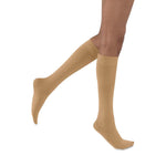 Bsn Medical Jobst Knee Highs with SoftFit Technology Knee-High 20-30 mm Hg Foot Compression Garment, Opaque Honey, Size M - 7769238