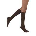 Bsn Medical Jobst Knee Highs with SoftFit Technology Knee-High 20-30 mm Hg Foot Compression Garment, Opaque Espresso, Size S - 7769241