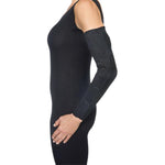 Bsn Medical Lite Compression FarrowWrap Classic Off-the-Shelf Arm Sleeve, Black, Size S Long, Left Arm - FW6LT01L2L - 1 Each