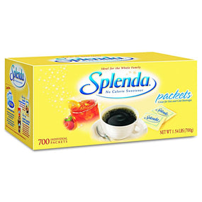 Splenda No-Calorie Sweetener, 700 Packets / Box, No Calorie - 200094 - 700 Each