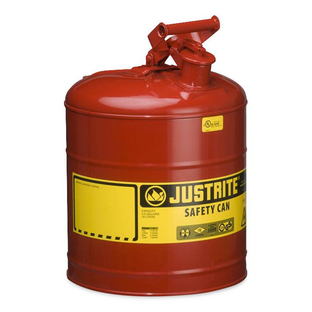 Type I Steel Safety Can for Flammables - 7150100 - 1 Each - MDL-JUS7150100