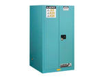 Justrite 896002 Sure-Grip EX Corrosive-Acid Steel Safety Cabinet, Manual Door, Blue, 60 gal. - MDL-JUS896002 - 1 Each