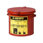 Justrite Manufacturing Company Justrite Oily Waste Cans 9200 1.0 Each-MDL-JUS9200