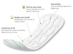 Kimberly-Clark Light days Kotex Lightdays Panty Liner, Long - 1247 - 16 Each