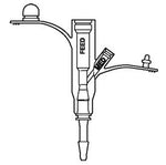 MIC PEG Replacement Bolus Feeding Adapters - 0136-24 - 1 Each - MDL-K-C013624