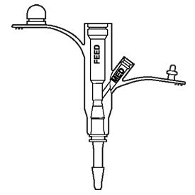 MIC PEG Replacement Bolus Feeding Adapters - 0136-24 - 1 Each - MDL-K-C013624