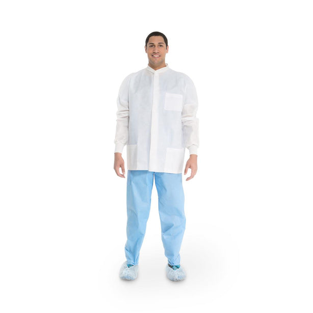 Halyard Universal Lab Jackets - 10072 - 25 Each - MDL-K-C10072
