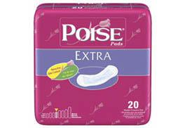 Kimberly-Clark Corporation Poise Moderate Absorbency Incontinence Pads 19564 - 120.0 Each