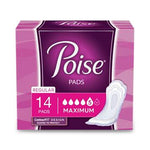 Kimberly-Clark Corporation Poise Maxi Pads with Side Shields 19568 - 14.0 Each