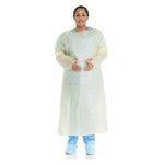 Halyard Tri-Layer Over-The-Head Isolation Gown, Yellow, Size 2XL - 29516 - 100 Each