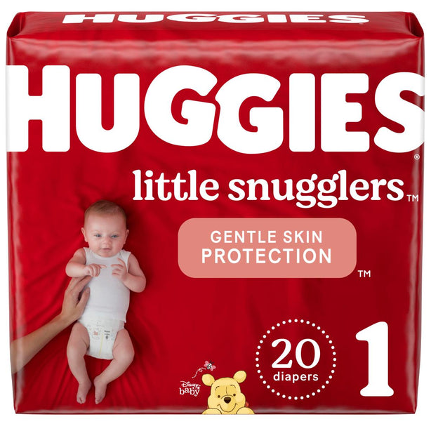 KIMBERLY-CLARK CORPORATION Huggies Newborn Diapers 34717 1 Pack - MDL-K-C34717H