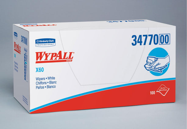 Kimberly-Clark Corporation WypAll X60 Wipers 34770 - 100.0 Each
