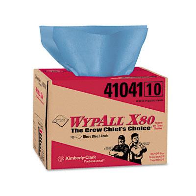 Kimberly-Clark Corporation WypAll X80 Wipers 41041 - 160.0 Each