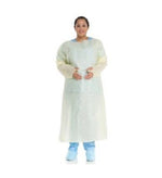 Halyard Health, Inc AAMI Level 2 Full-Back Tri-Layer Isolation Gowns with Thumb Loops 43146 - 10.0 Each - MDL-K-C43146H