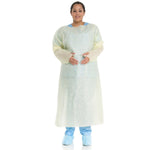Halyard AAMI Level 2 Full-Back with Thumb Loops 43147 AAMI2 Tri-Layer Isolation Gown, Size XL - MDL-K-C43147 - 100 Each