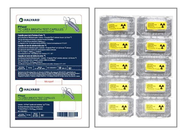 Pytest Urea Breath Test Kits - 60437 - 1000 Each - MDL-K-C60437
