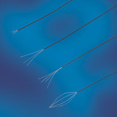 Avanos Medical Foreign Body Grasping Forceps, 3-Prong, 1.8 mm x 240 cm - 60619 - 5 Each