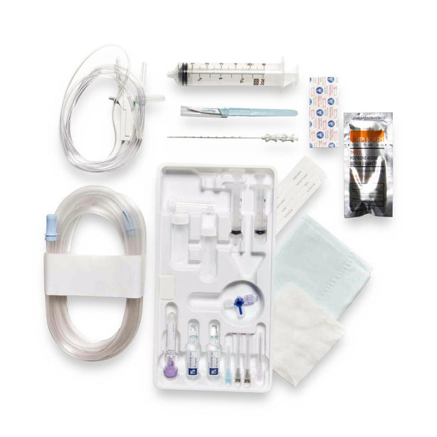 KIMBERLY-CLARK CORPORATION QUICK-TAP Paracentesis Tray with Caldwell Cannula 61448 1 Each - MDL-K-C61448H
