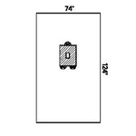 Halyard Health, Inc Halyard Fenestrated Laparoscopy Drapes - K-C66886H