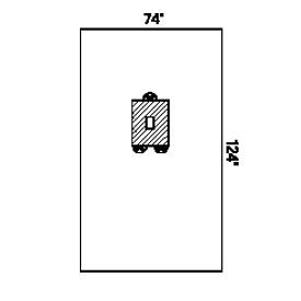 Halyard Health, Inc Halyard Fenestrated Laparoscopy Drapes - K-C66886H