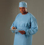 HALYARD HEALTH, INC AAMI Level 2 SMS Medium-Weight Isolation Gowns with Elastic Cuffs 69987 1 Each - MDL-K-C69987H