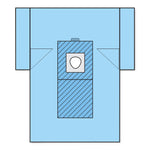 Halyard Health, Inc Halyard Orthopedic Hip Drapes with Clear Pocket 79341 - 12.0 Each