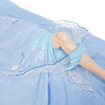 HALYARD Knee Arthroscopy Drape, with Armboard Covers - 79371 - 13 Each