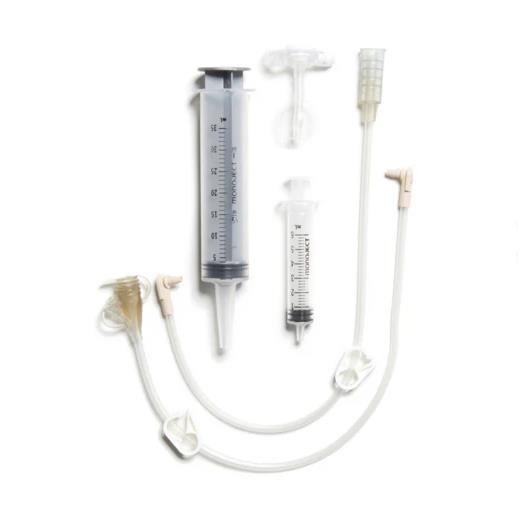 Avanos Medical 20 Fr 3.5 cm Stoma Length Mic-Key G Feeding Tube Extension Set with ENFit Connector - 8140-20-3.5 - 1 Each